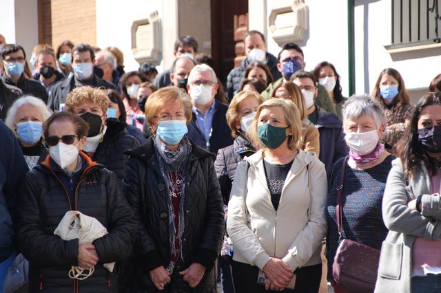 Ontinyent es manifesta contra la invasió d'Ucraïna