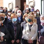 Ontinyent es manifesta contra la invasió d'Ucraïna