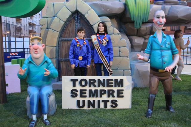 Rafa Campos y Paula Seguer, protagonistas de las fallas de San José