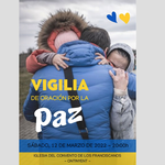 El Convento de los Franciscanos de Ontinyent acoge una Vigilia de Oración por Ucrania