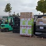 Ontinyent carrega dos camions més d'ajuda per a Ucraïna 