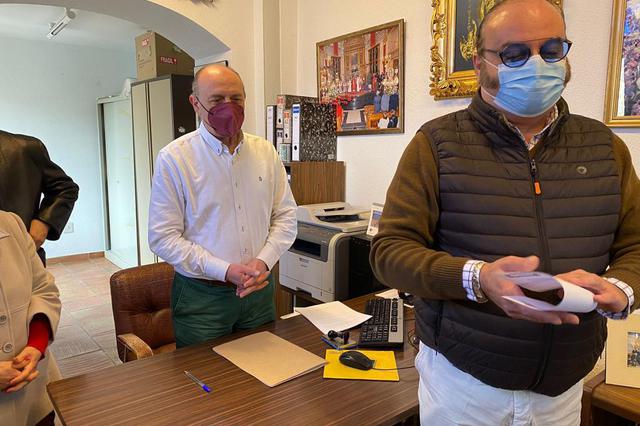 Javier Reig presenta la seua candidatura a l'Associació de la Puríssima