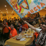 La Penya Valencianista d'Ontinyent prepara un sopar per a la Copa del Rei