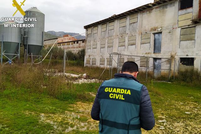 Intervienen 120 kg de tubería de cobre en Pinet 