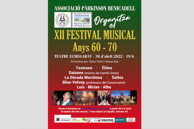 Ontinyent celebra la Semana Cultural del Parkinson con talleres y un festival