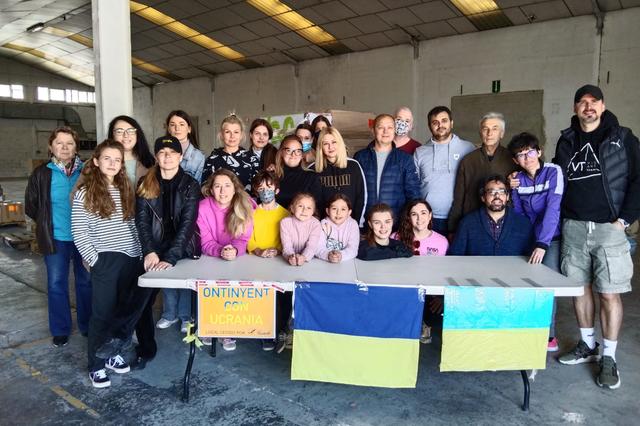 Continua la segona recollida de material per a Ucraïna