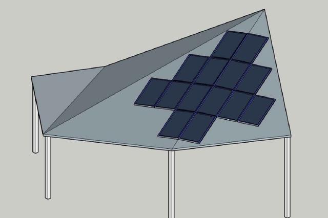 La cubierta de la parada de autobús abastecerá de energía a la biblioteca San José