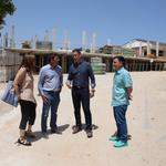 Avanzan las obras que invertirán 4,8 millones en los colegios Bonavista y Martínez Valls en Ontinyent