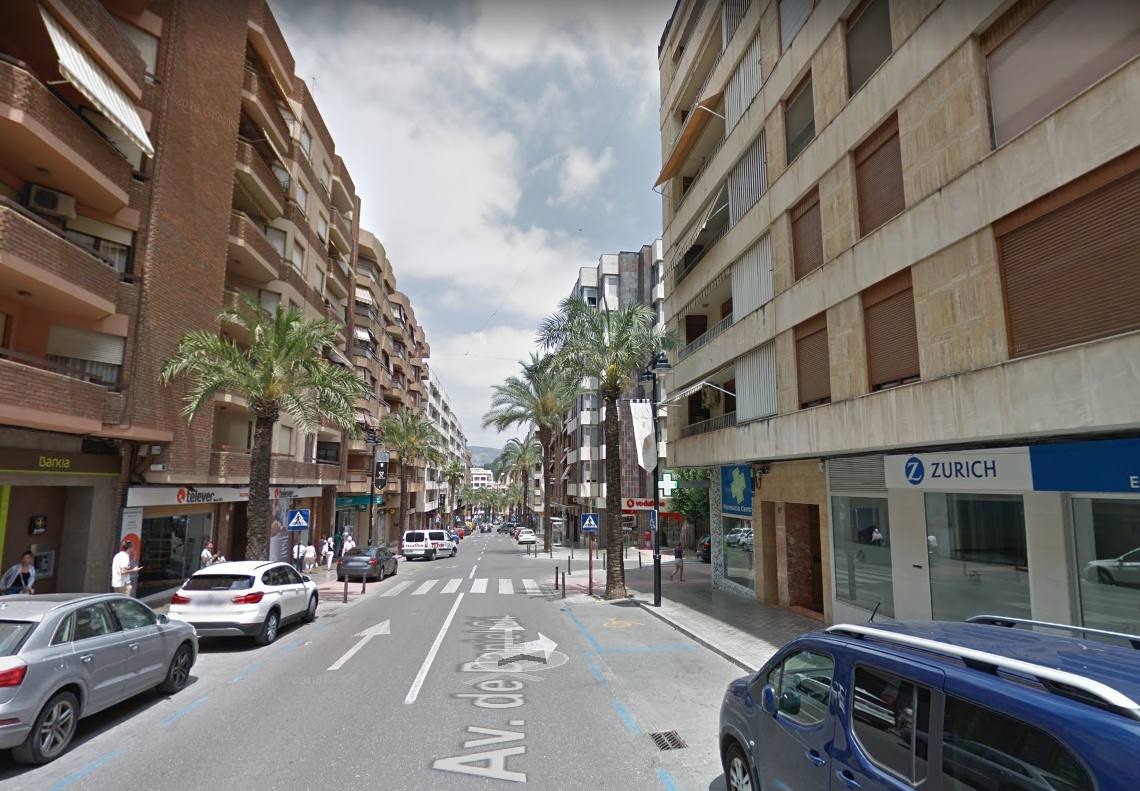 Els fets van ocòrrer en l'avinguda Daniel Gil. Foto: GoogleMaps