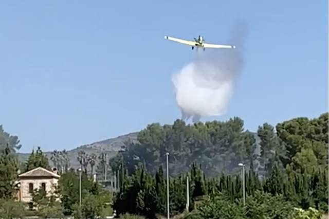Incendi a Ontinyent