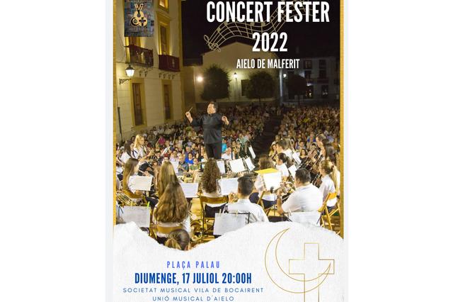 Aielo celebra el concierto festero 