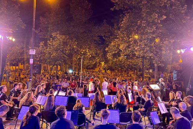 L'Agrupació Musical Ontinyent cierra los conciertos de L'estiu musical