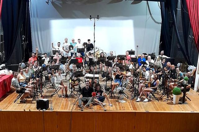 La SM Vila de Bocairent graba un CD con la obra de Ángel Bernat Beneyto
