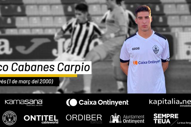 El Ontinyent 1931 incorpora a Nico Cabanes