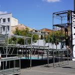 Ontinyent ultima el montaje para el concierto de Auxili y la Fúmiga