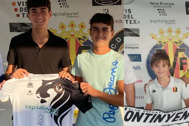 Tres fichajes más para la Escuela del CD Ontinyent