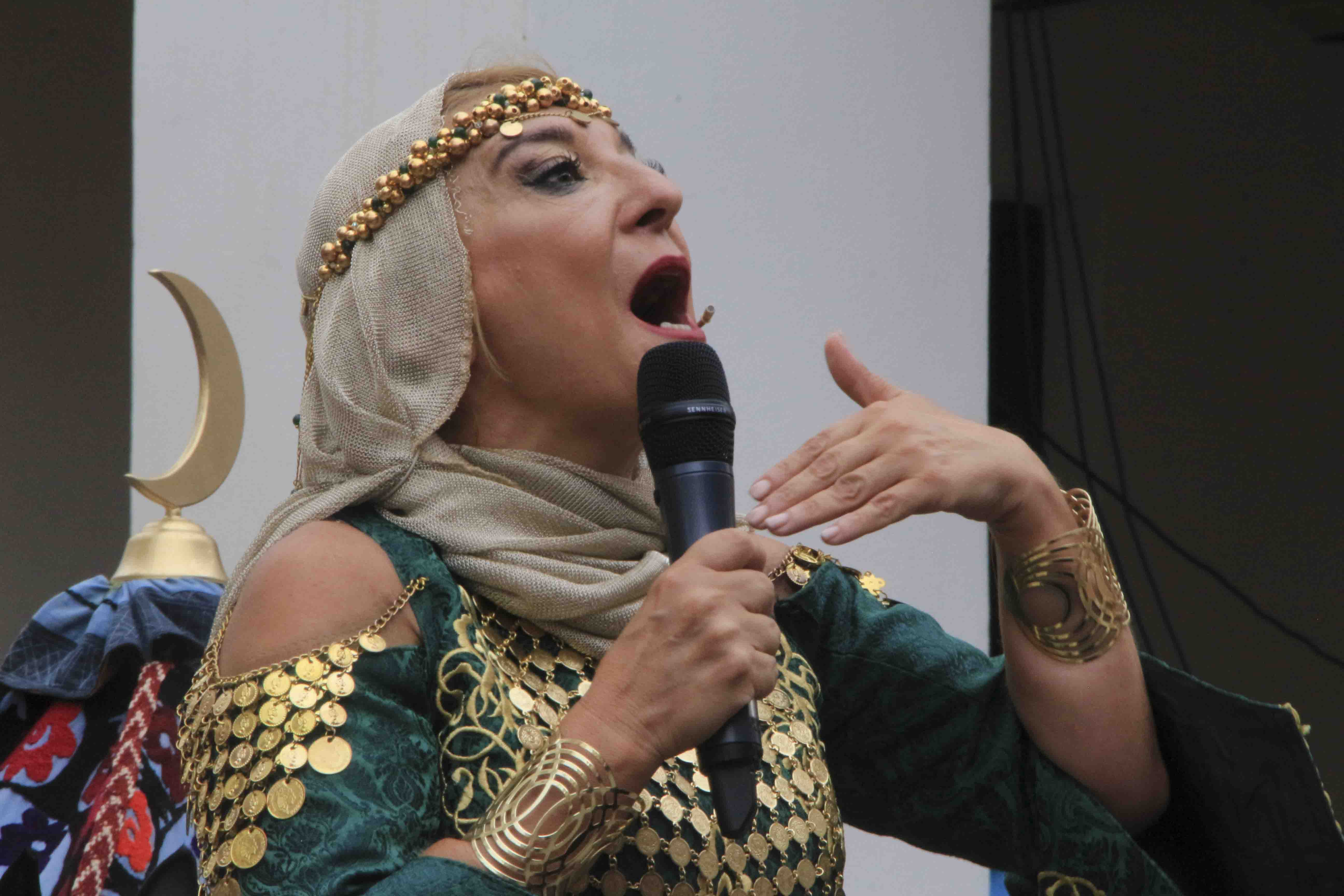 Sayo Martínez, ambaixadora mora Ontinyent 2022