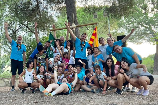 Los Juniors de San Rafael están de campamento en el “Bosque Encantado” de Todos Vientos