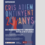 El CRIS-ADIEM Ontinyent conmemora sus 25 años con una exposición