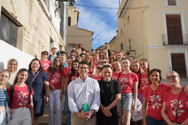50 alumnes europeus del programa Erasmus+ visiten Ontinyent