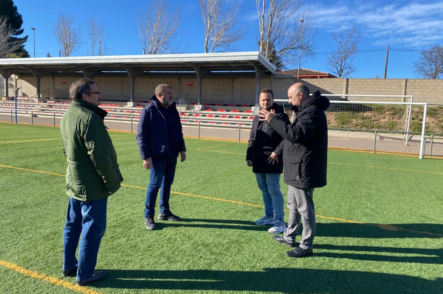 Agullent mejorará la iluminación del campo de fútbol 'Juan Vidal'