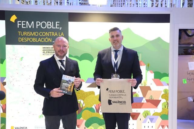 La Diputació impulsa en Fitur los recursos turísticos de los municipios en riesgo de despoblación