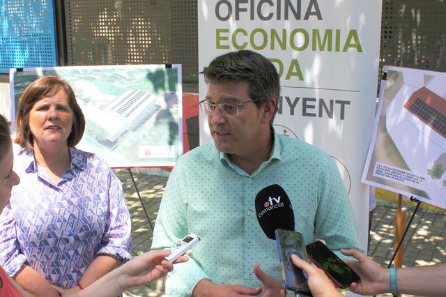 Ontinyent instala paneles solares para reducir un 45% el consumo energético