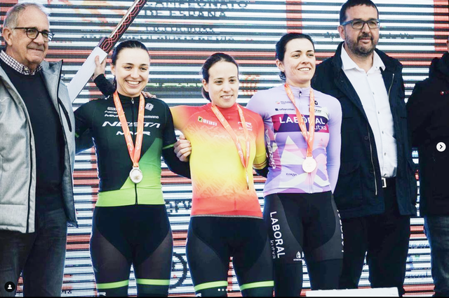 Sofía Rodríguez, subcampiona d'Espanya de ciclocròs