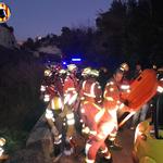 Localitzada la dona perdida en després de caure prop del Salt del Bou