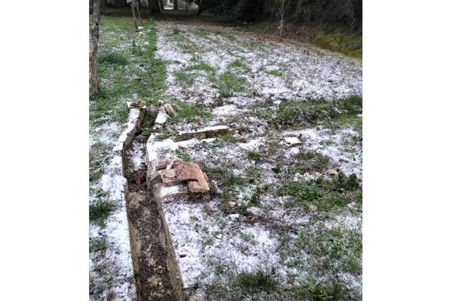 La nieva llega tímidamente a Bocairent