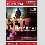 El teatro Echegaray acoge el recital de ópera y zarzuela 'Inmortal'