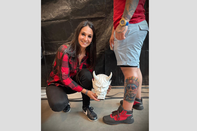 L'ontinyentina Eva Ferrero, 2n premi en la Brugge Tatto Convention