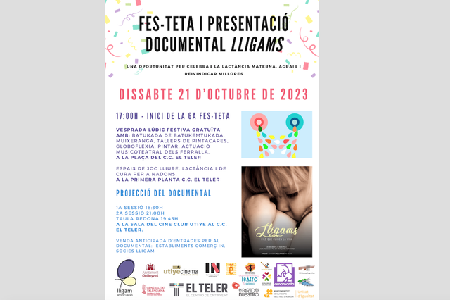 Lligam lanza el estreno mundial del documental 'Lligams, fils que cuiden la vida'