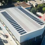 Ontinyent termina la instalación de los nuevos paneles solares del CEIP Lluís Vives