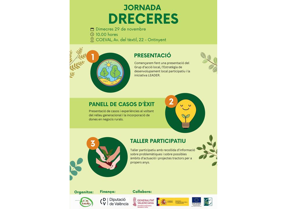 Jornada Decreces, organizada por Som Rurals