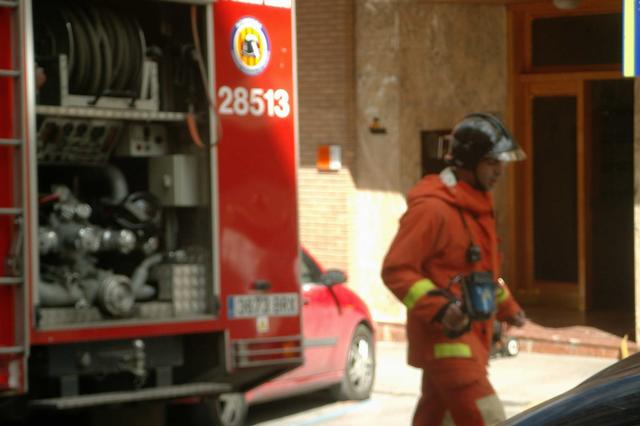 Arde la cocina de una casa en Ontinyent