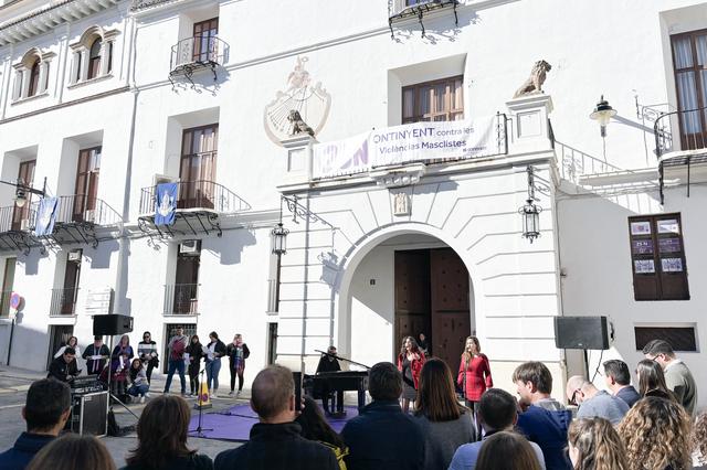 Ontinyent se manifiesta en el 25N