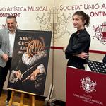 Els actes de Santa Cecília de l'Unió Artística Musical comencen amb la presentació del cartell