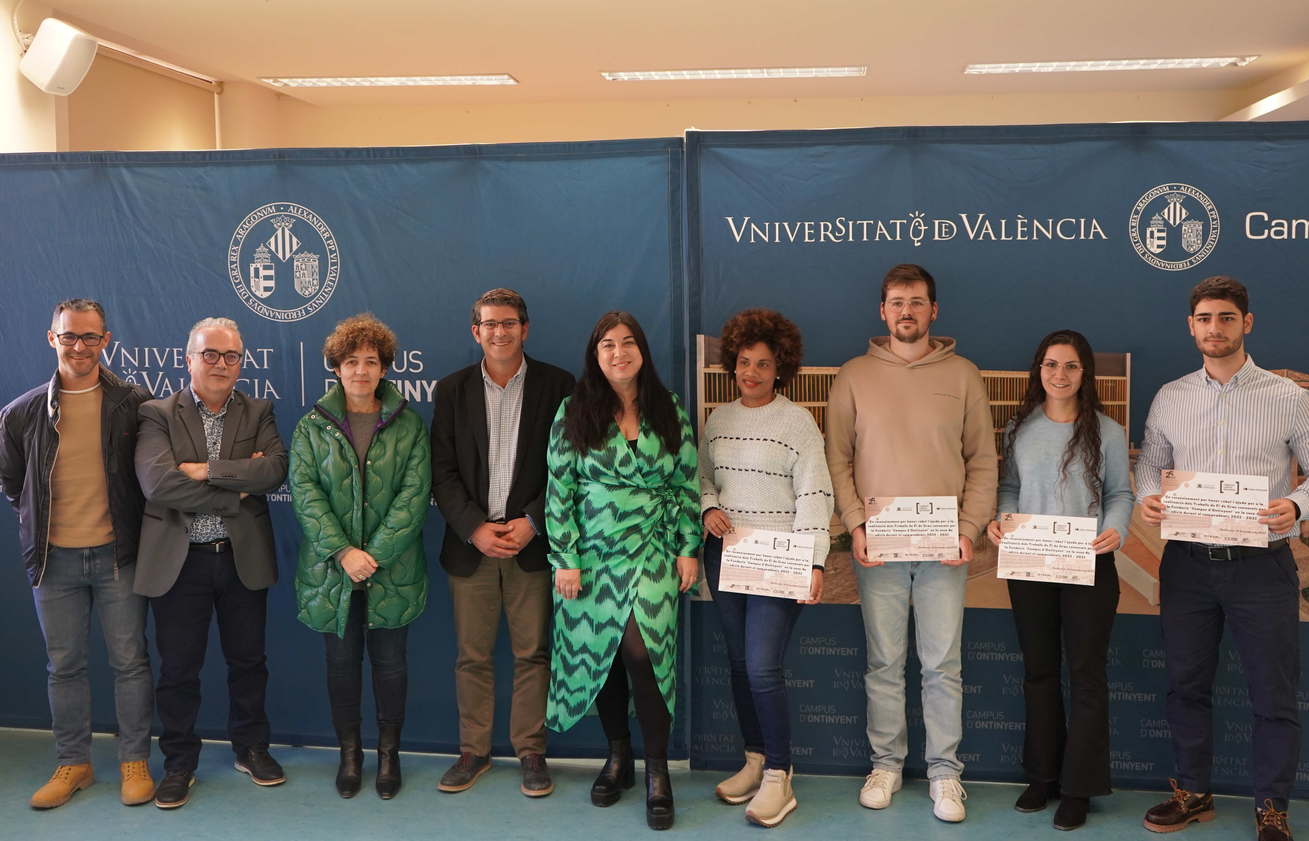 Entrega dels premis TFG al Campus Ontinyent