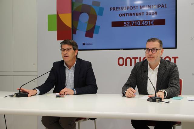 Ontinyent presenta un pressupost de 52'7 milions