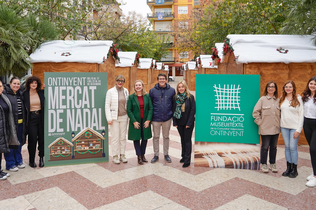 El Mercat de Nadal d'Ontinyent comptarà amb 16 llocs de venda 