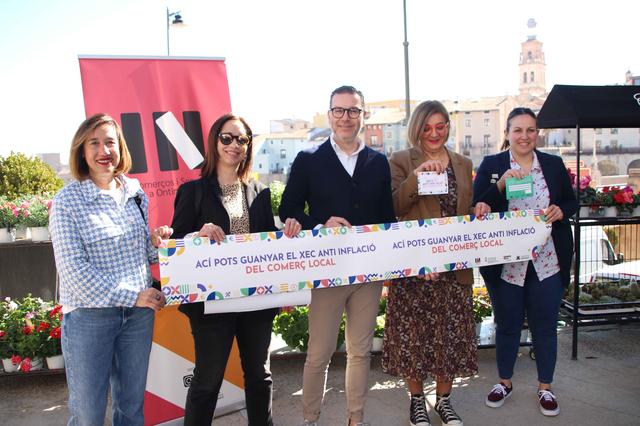 Comerç IN lanza la campaña de cheques 'antiinflación'