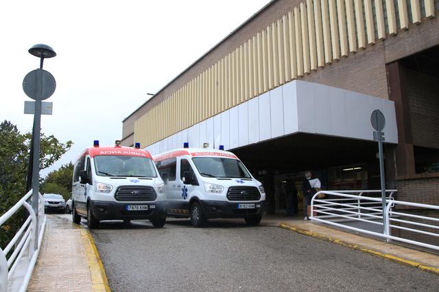 Trasladado al hospital tras sufrir un accidente en Ontinyent