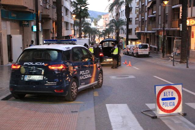 Seis denuncias por ITV caducada y alcoholemia el fin de semana en Ontinyent