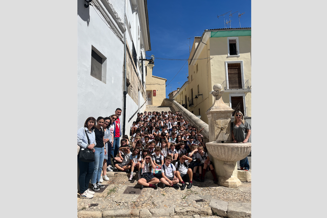 Alumnes del col·legi La Concepción visiten l'Ajuntament d'Ontinyent