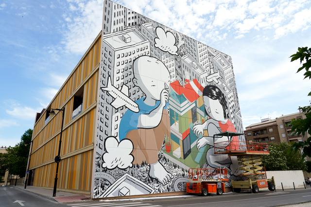 Ontinyent vuelve a ser epicentro del arte urbano con "MurArt"