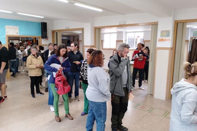 La participación en Ontinyent a las 18:00: 4'89 puntos superior a 2019