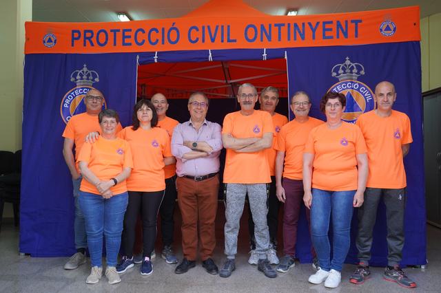 Protecció Civil Ontinyent té una nova carpa de centre d’operacions 