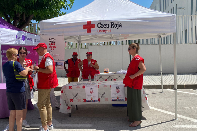 El Sorteig d'Or de Creu Roja Ontinyent es distribuix en 76 Comerços IN, SOC y AHVAL