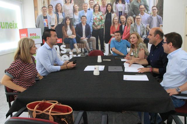 Ens Uneix ajorna les reunions amb PSOE i PP previstes per a hui 